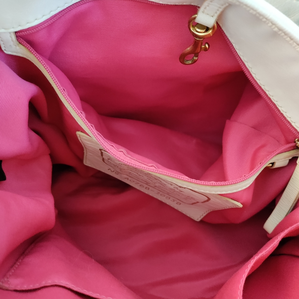 COACH signature multi-stripe hobo bag - Picture 5 of 12